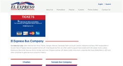 Desktop Screenshot of elexpreso.net