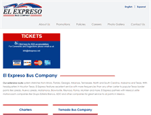 Tablet Screenshot of elexpreso.net